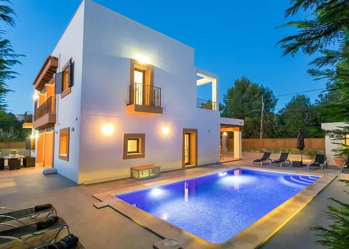 Boutique Villa Near Ibiza Town Sleeps 12 Talamanca 