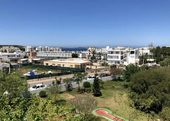 Aparthotel Flats Friends Tropicana Sant Antoni de Portmany Avec Terrain de Golf